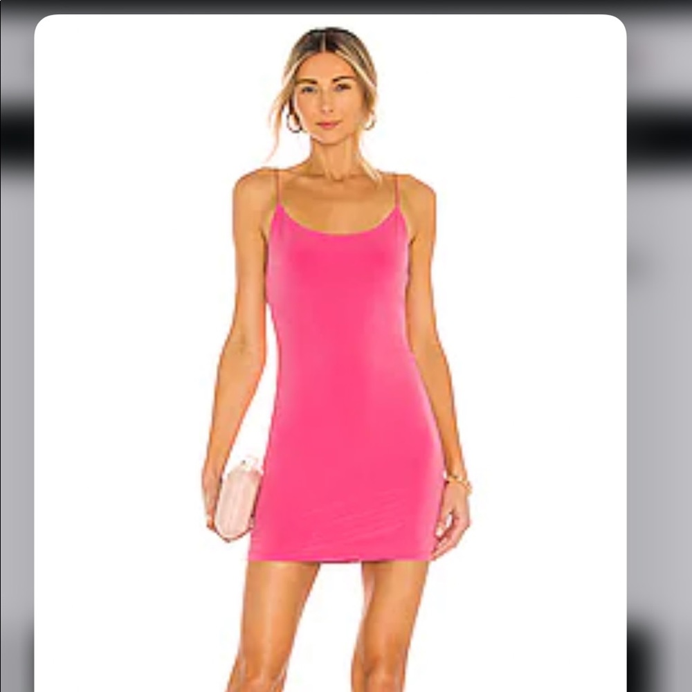 Alice + Olivia Delora Spaghetti Strap Fitted Dress